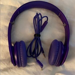Beats Solo HD by Dr. Dre ~ Purple